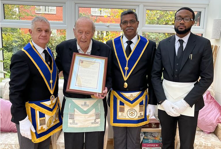 Celebrating 60 years of Freemasonry Image