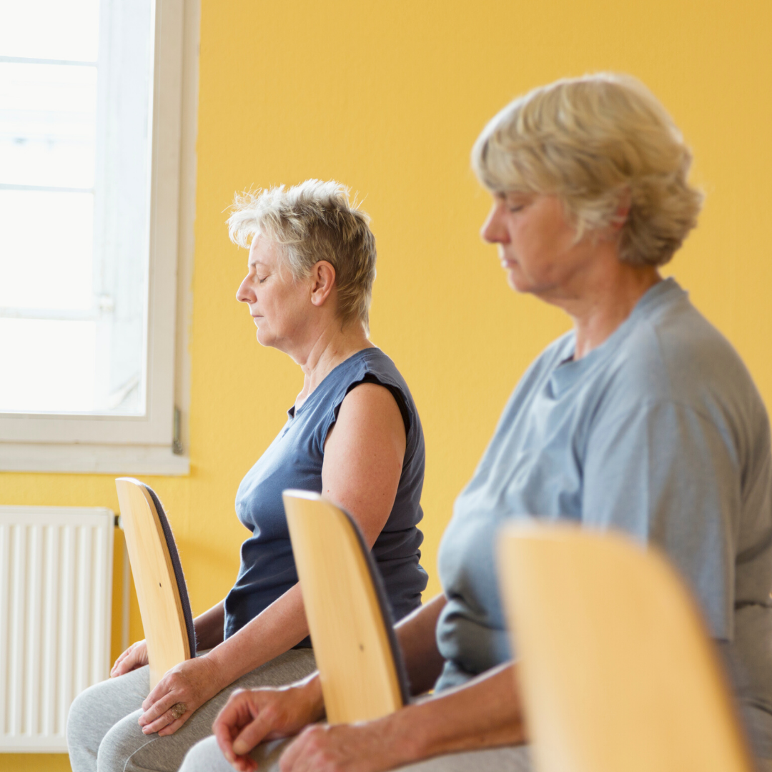 Chair Yoga Image