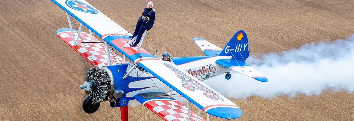 Betty Bromage Wing Walking