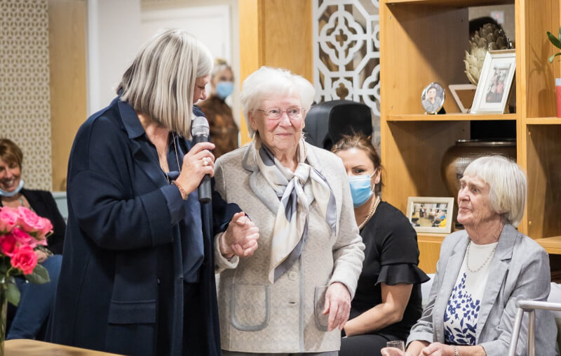 Speedwell Court residents strut their stuff for charity fashion show Image