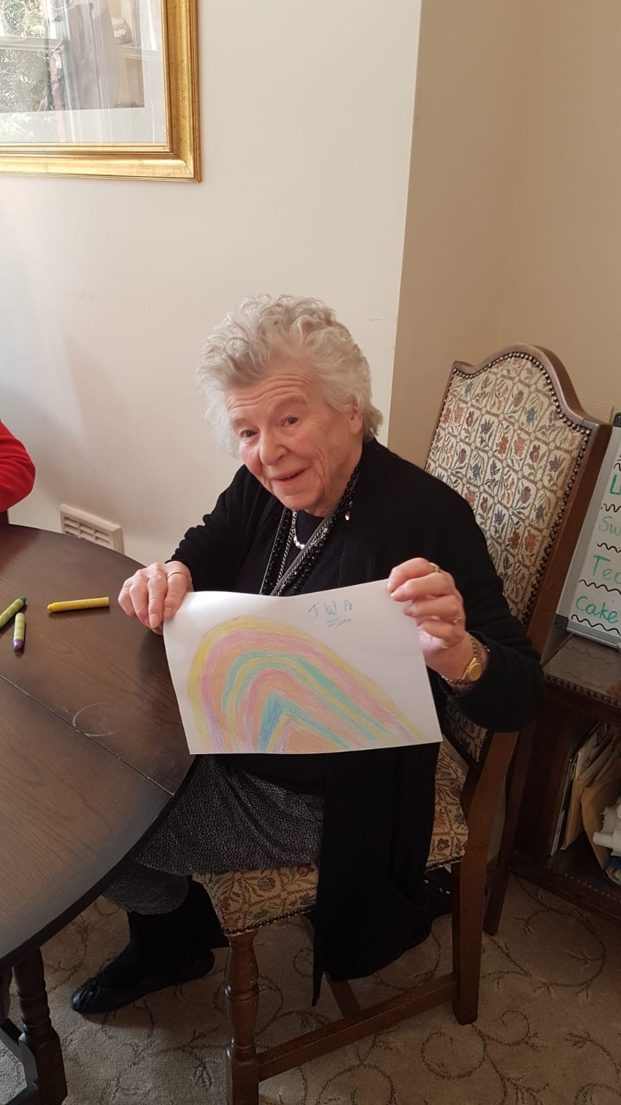 Residents at Tettenhall join in the fun Image