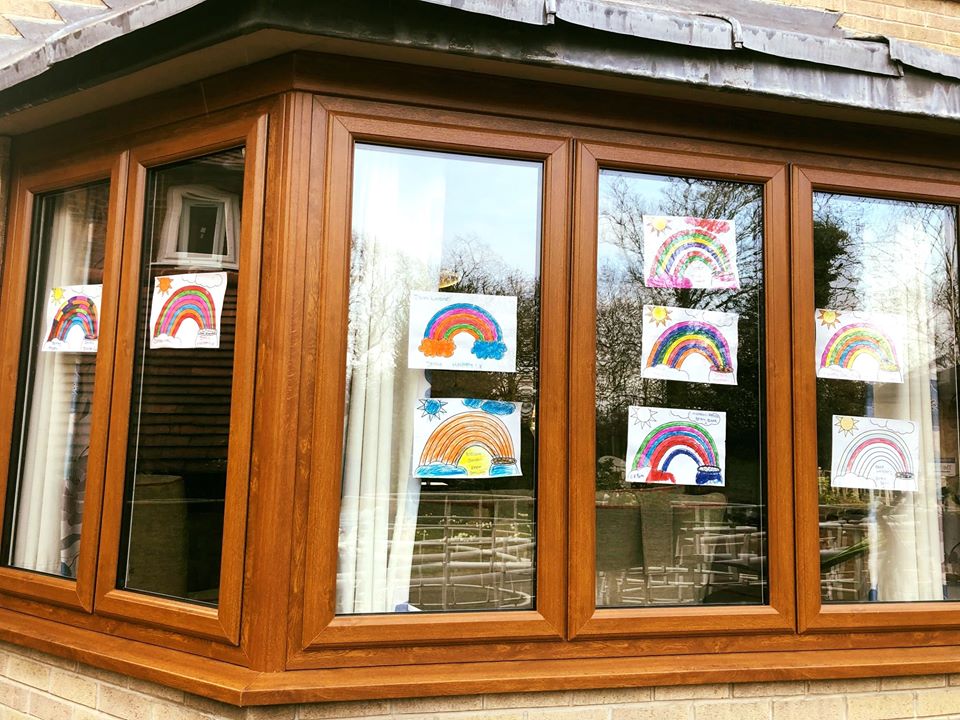 This house adorned their windows! Image