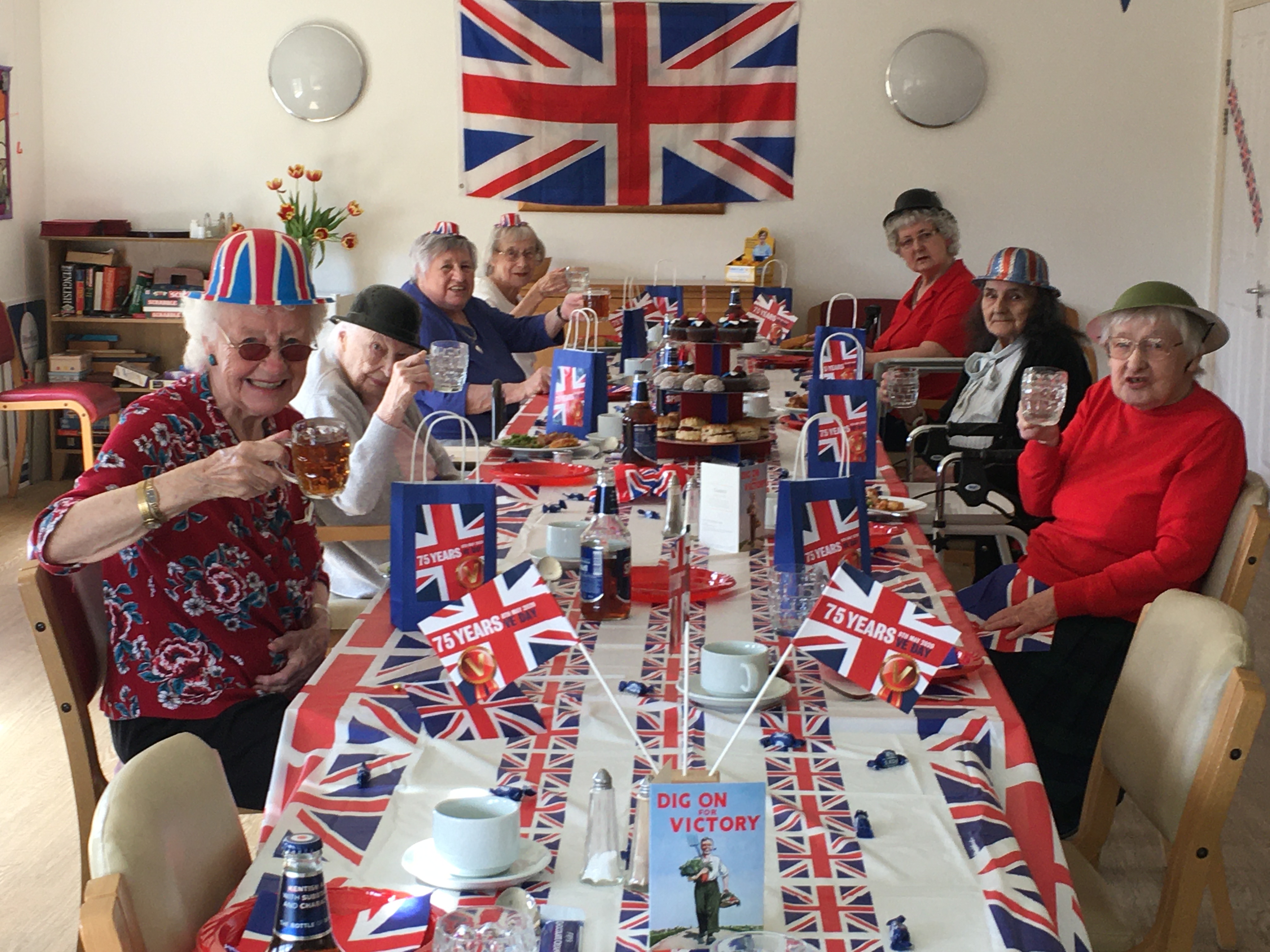 Union Jacks galore at Esk Moors Lodge Image