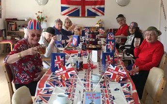 Union Jacks galore at Esk Moors Lodge Image