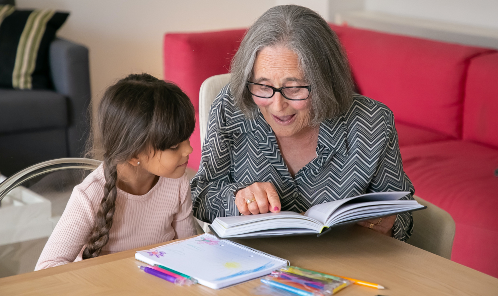 Visiting a grandparent with dementia Image