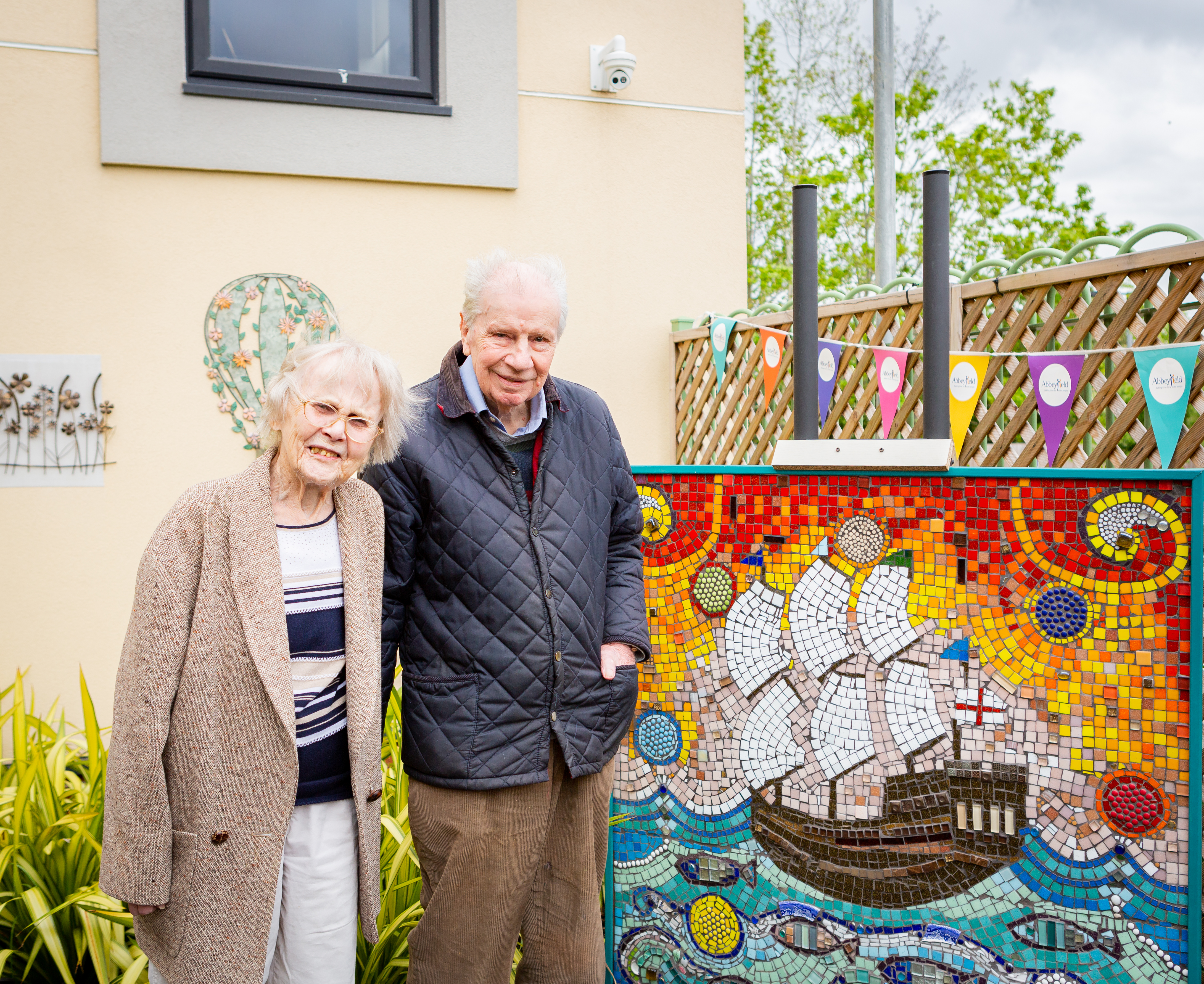 Stunning mosaic unveiled at Speedwell Court Image