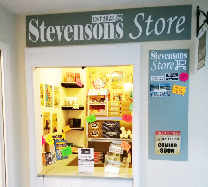 Halcyon House shop named in honour of former staff member Image