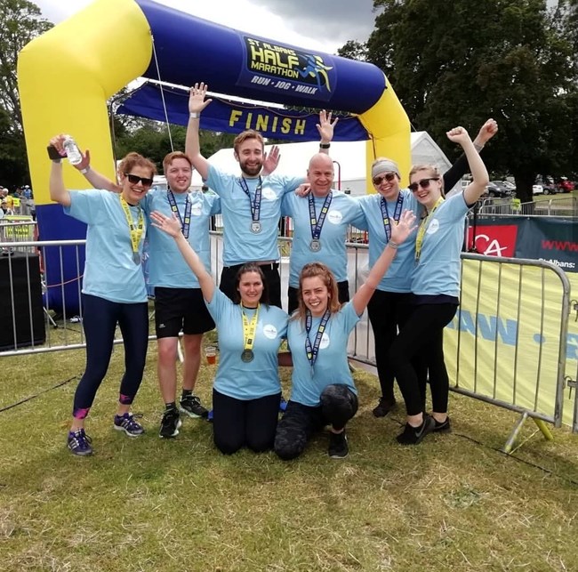 Running to support Abbeyfield Image