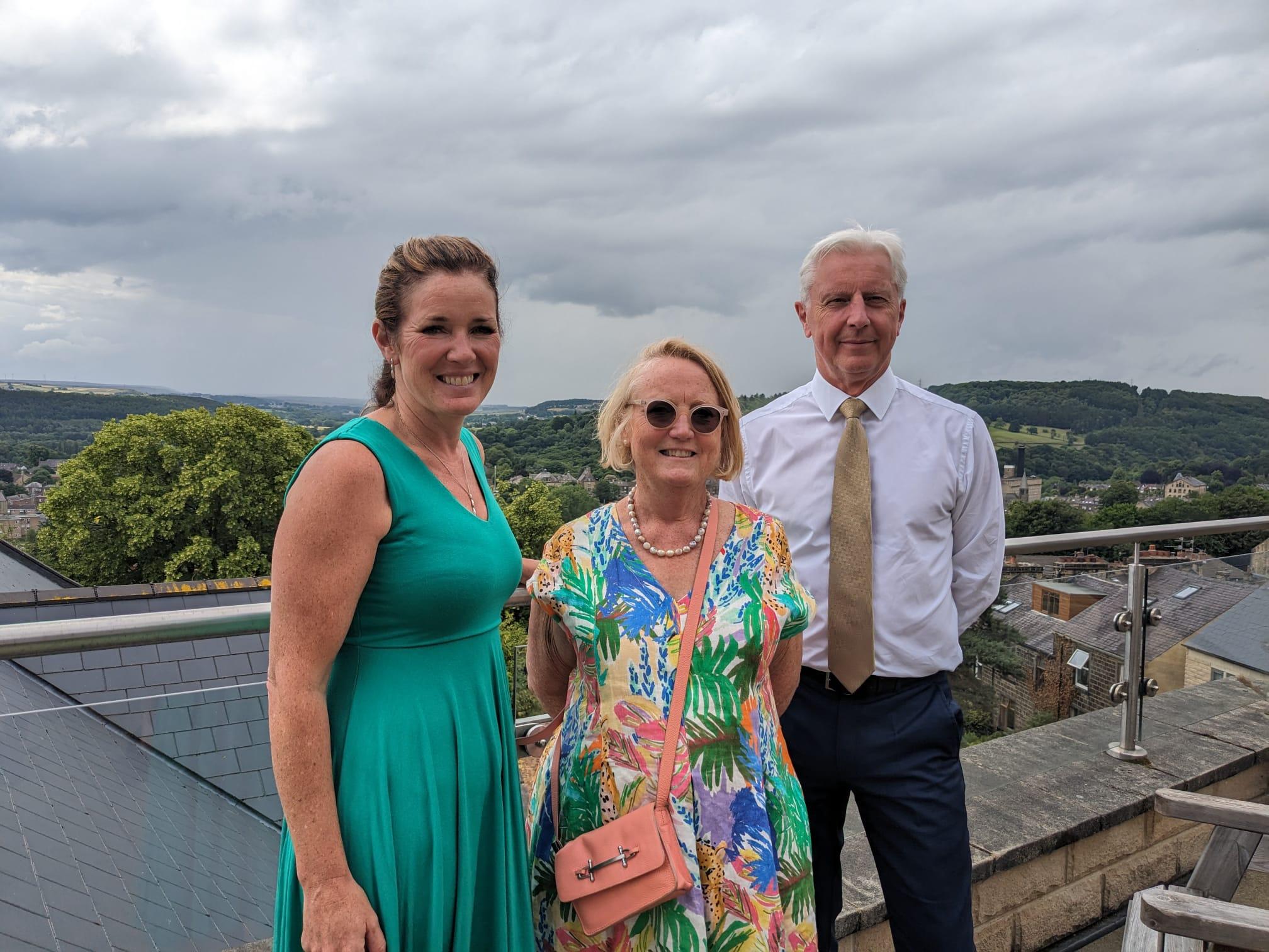 Chair of Older People's Housing Taskforce visits Fern House to hear from residents Image