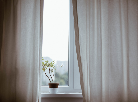 Close the curtains after dark Image