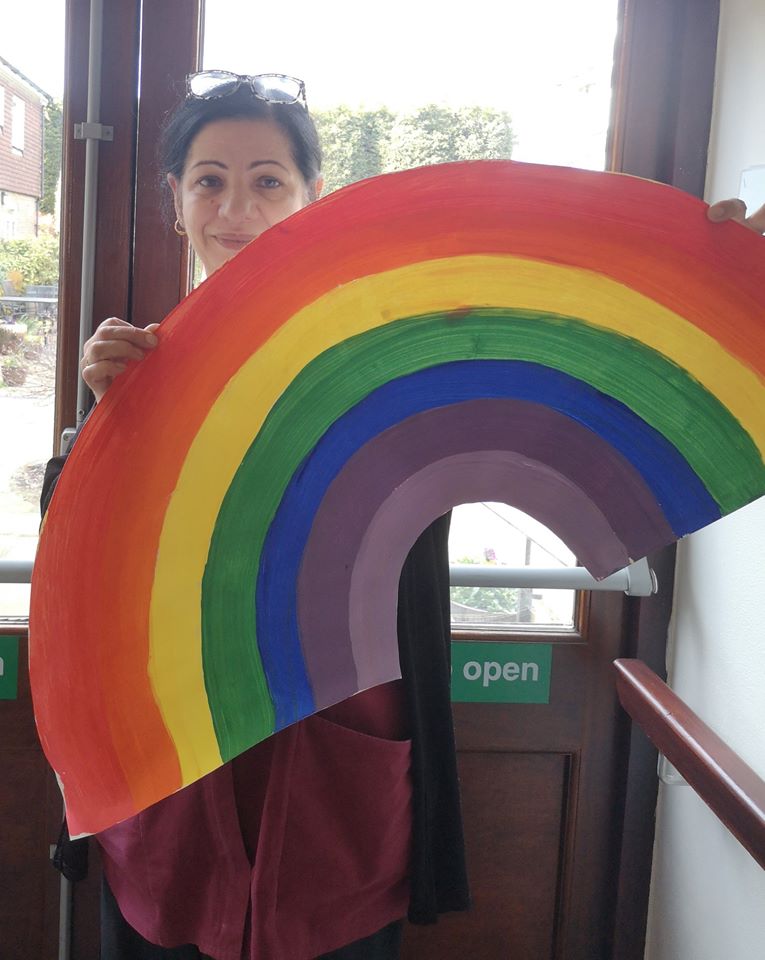 Staff at Grace Muriel getting in the spirit Image